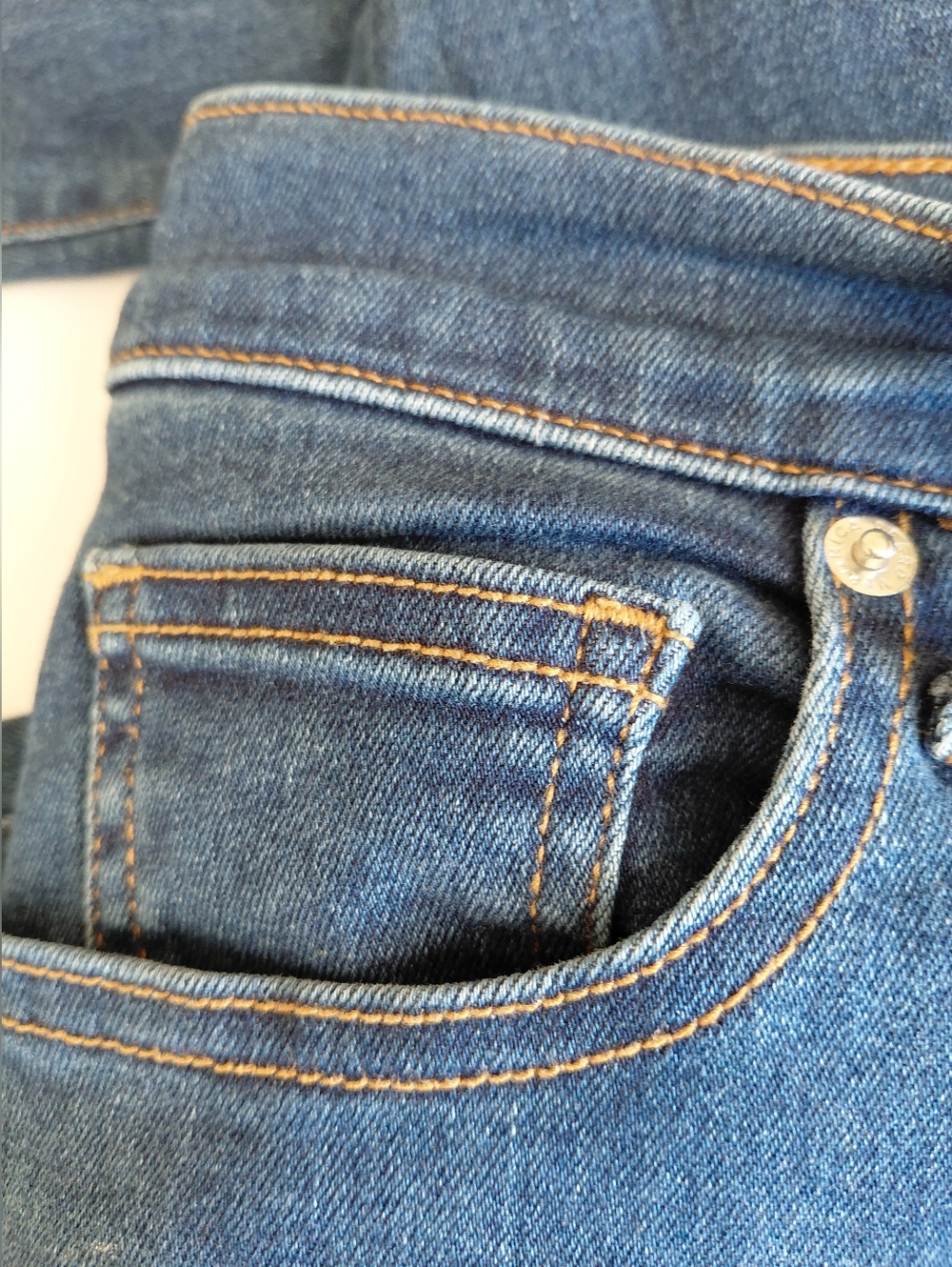 VERONICA BEARD JEANS- Women's 31 Bright Blue Carson Ankle Flare High-Rise . - Picture 13 of 13